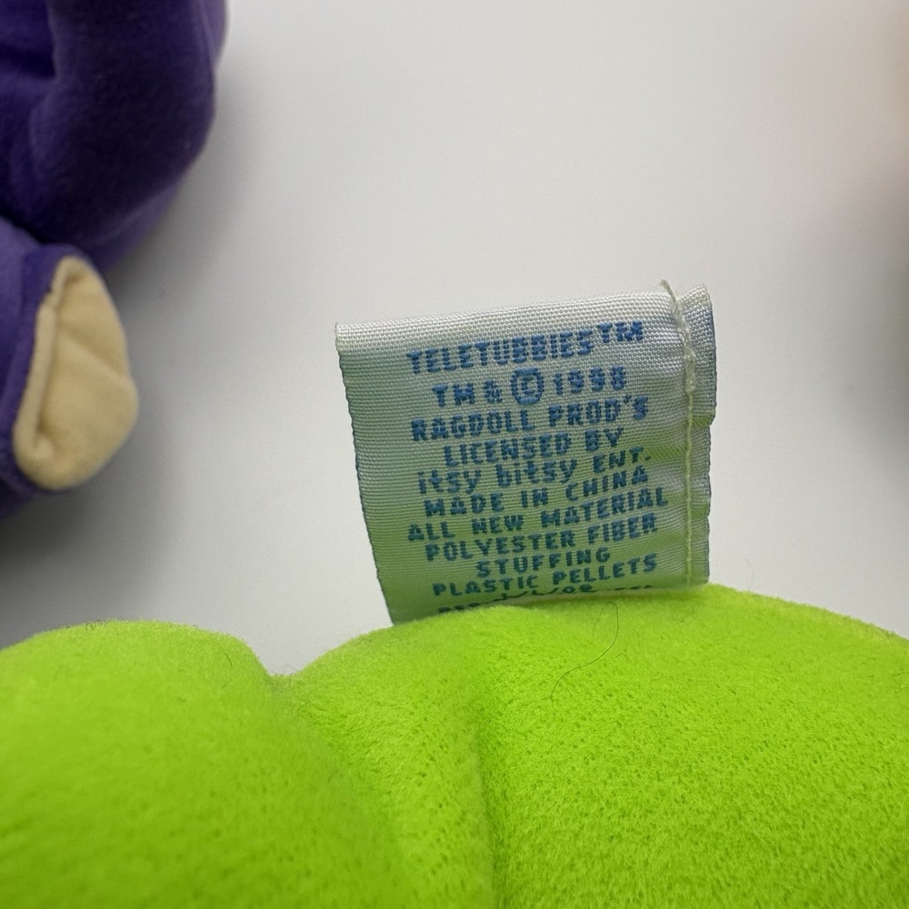 Teletubbies plush 1998 8" Set of 3 with tags - Picture 6 of 7